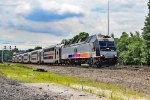 NJT 4521 on train 1111